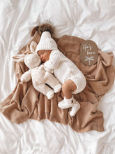 Load image into Gallery viewer, He's here - Palm plaque