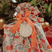Load image into Gallery viewer, Santa Sack Large Round Tag - Personalised 2024