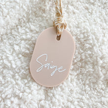 Load image into Gallery viewer, Personalised Oval Gift Tags x 4 2024