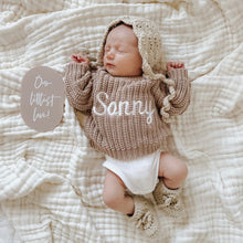 Load image into Gallery viewer, Our littlest love plaque