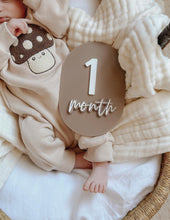 Load image into Gallery viewer, Unique bump & baby multi-use & interchangeable milestone plaque