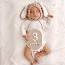 Load image into Gallery viewer, Unique bump & baby multi-use & interchangeable milestone plaque