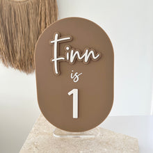 Load image into Gallery viewer, Reusable/ Interchangeable Birthday Boards