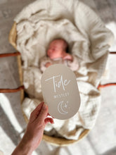 Load image into Gallery viewer, Personalised announcement plaque