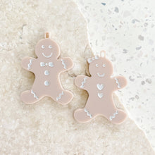 Load image into Gallery viewer, Gingerbreads - Gift Decorations x 4 2024