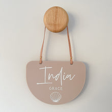 Load image into Gallery viewer, Personalised Bedroom Hanging Plaque