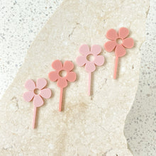 Load image into Gallery viewer, Flower - Cupcake/Food Event Toppers 4pk
