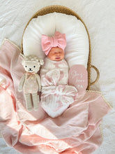 Load image into Gallery viewer, She's here - Floral plaque