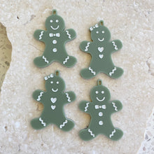 Load image into Gallery viewer, Gingerbreads - Gift Decorations x 4 2024