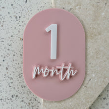 Load image into Gallery viewer, Unique bump & baby multi-use & interchangeable milestone plaque