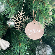Load image into Gallery viewer, Personalised ornament 2024