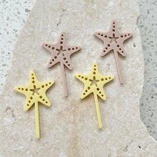 Load image into Gallery viewer, Starfish - Cupcake/Food Toppers