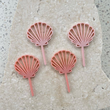 Load image into Gallery viewer, Shell - Cupcake/Food Toppers