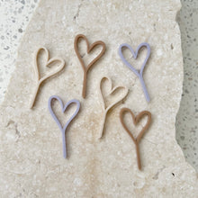 Load image into Gallery viewer, Heart - Cupcake/Food Toppers