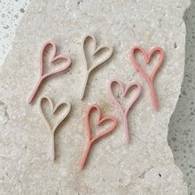 Load image into Gallery viewer, Heart - Cupcake/Food Toppers