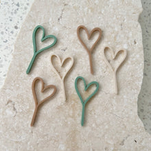 Load image into Gallery viewer, Heart - Cupcake/Food Toppers