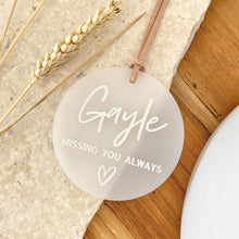 Load image into Gallery viewer, In Memory Of - Personalised Ornament