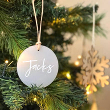 Load image into Gallery viewer, Personalised ornament 2024