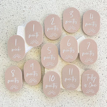 Load image into Gallery viewer, Milestone Oval Set - 4 designs to choose from