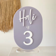 Load image into Gallery viewer, Reusable/ Interchangeable Birthday Boards