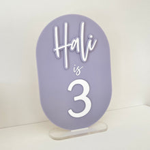 Load image into Gallery viewer, Reusable/ Interchangeable Birthday Boards