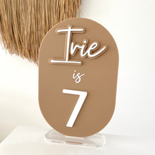 Load image into Gallery viewer, Reusable/ Interchangeable Birthday Boards