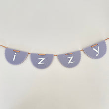 Load image into Gallery viewer, Personalised Scallop Bunting