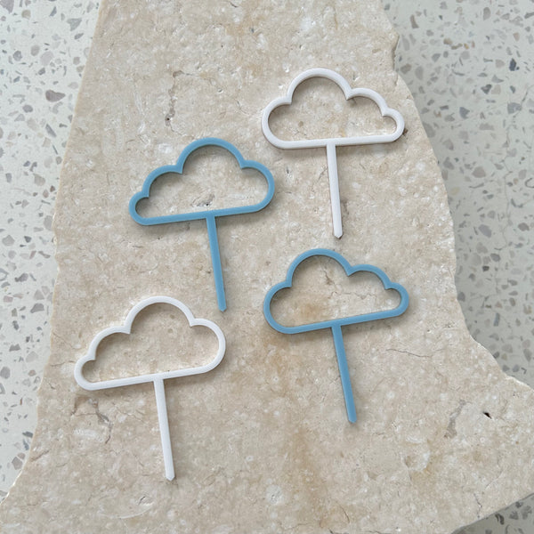 Cloud - Cupcake/Food Toppers