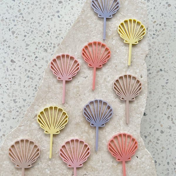 Shell - Cupcake/Food Toppers
