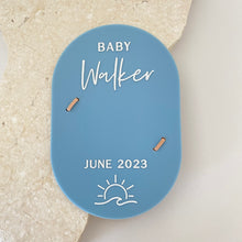 Load image into Gallery viewer, Ultrasound pregnancy announcement plaque
